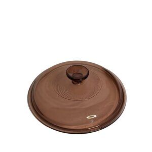 PYREX 8.5" Replacement Lid Amethyst Purple Cranberry Visions Cookware Cover